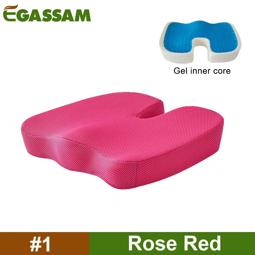 Orthopedic Gel & Memory Foam Coccyx Protect Cushion - Image 18