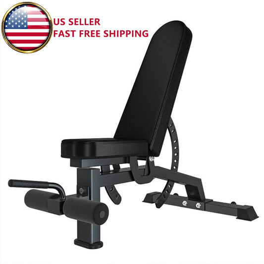 Adjustable Foldable Weight Bench – Multi-Position - Image 1