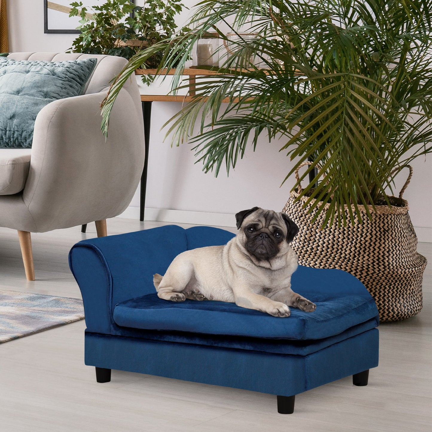 Elevated Pet Bed with Hidden Storage – Premium Comfort - Image 1