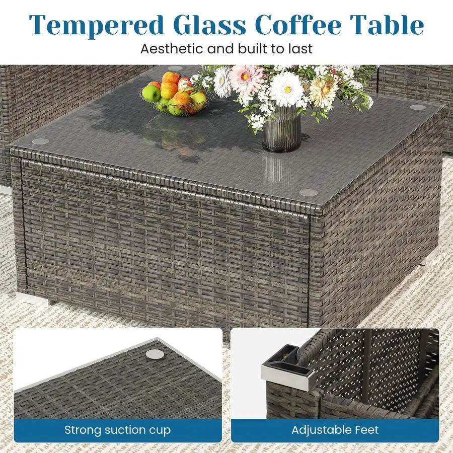 Rattan Furniture Set - Image 5