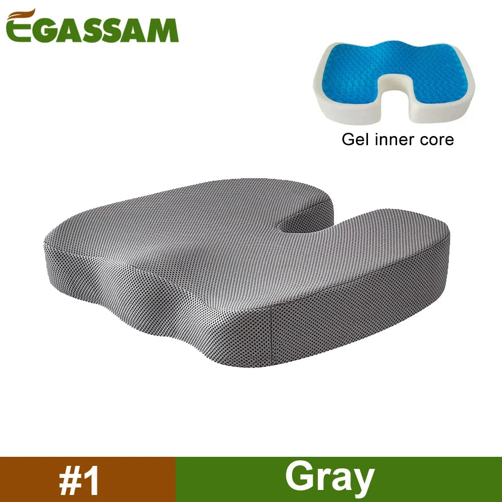 Orthopedic Gel & Memory Foam Coccyx Protect Cushion - Image 11
