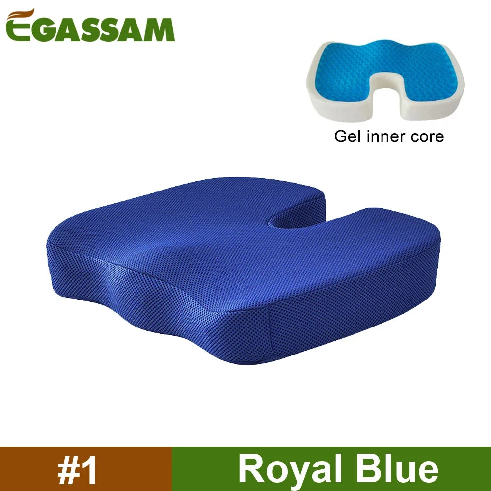 Orthopedic Gel & Memory Foam Coccyx Protect Cushion - Image 7