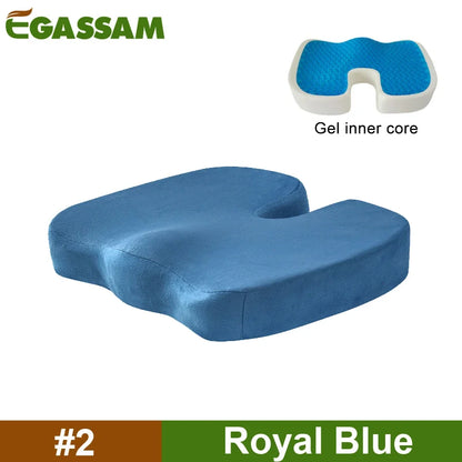 Orthopedic Gel & Memory Foam Coccyx Protect Cushion - Image 10