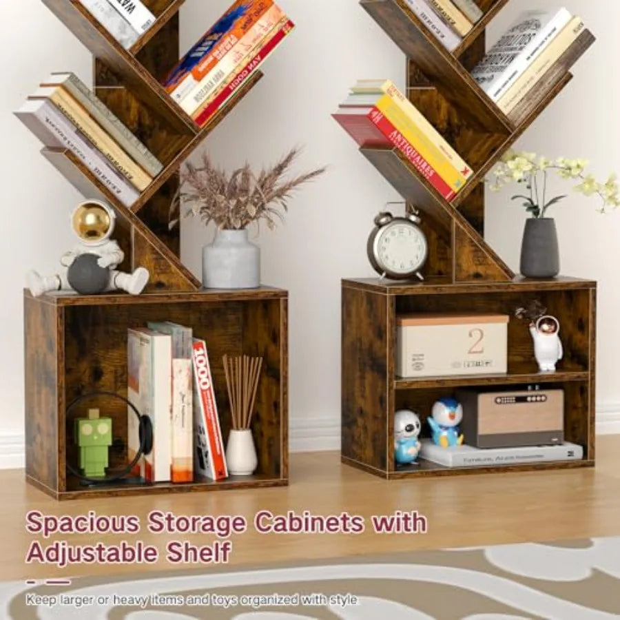 Tree Bookshelf with Light - Image 3