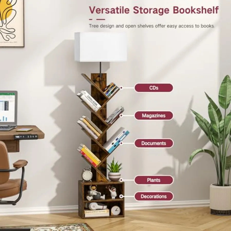Tree Bookshelf with Light - Image 5