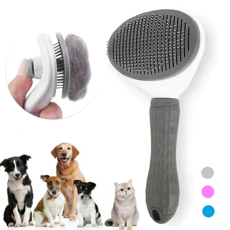 Self-cleaning Pet Comb - Image 1