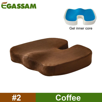 Orthopedic Gel & Memory Foam Coccyx Protect Cushion - Image 15