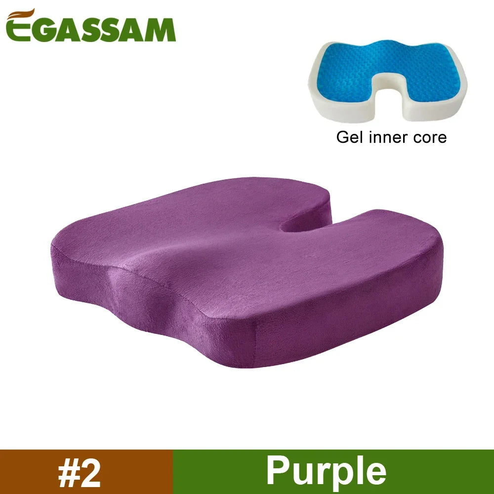Orthopedic Gel & Memory Foam Coccyx Protect Cushion - Image 9