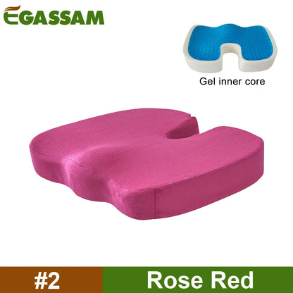 Orthopedic Gel & Memory Foam Coccyx Protect Cushion - Image 14
