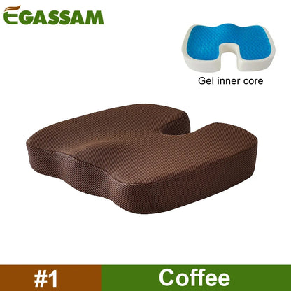 Orthopedic Gel & Memory Foam Coccyx Protect Cushion - Image 12