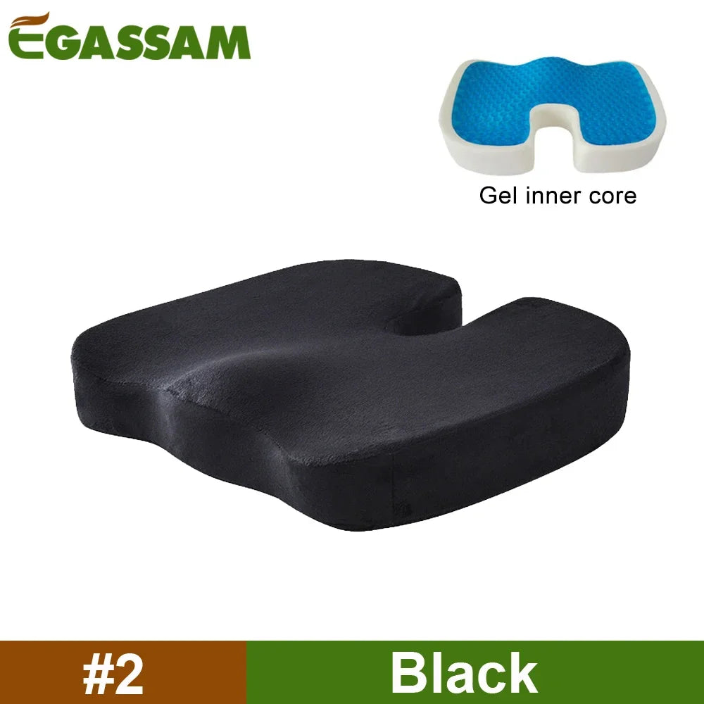 Orthopedic Gel & Memory Foam Coccyx Protect Cushion - Image 8