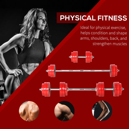 Adjustable Dumbbell Set - 66 lbs - Image 3